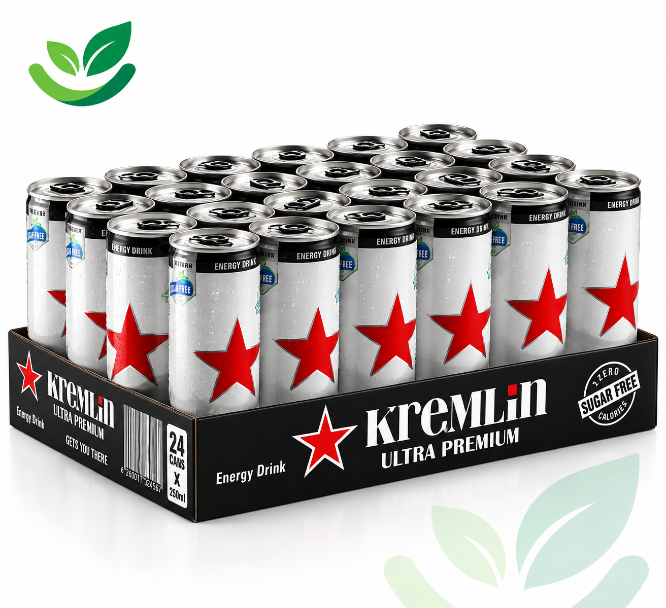 پک 24 عددی نوشابه انرژی زا رژیمی کرملین حاوی BCAA